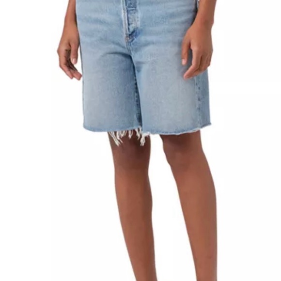 AGOLDE 90's Mid Rise Loose Shorts - NWT - Size 30 - Picture 4 of 14